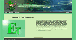 Desktop Screenshot of elfintechnologies.com